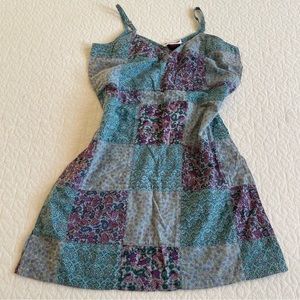 Vintage Go Get Dressed HAUTE COUTURE 90s retro patchwork grunge top